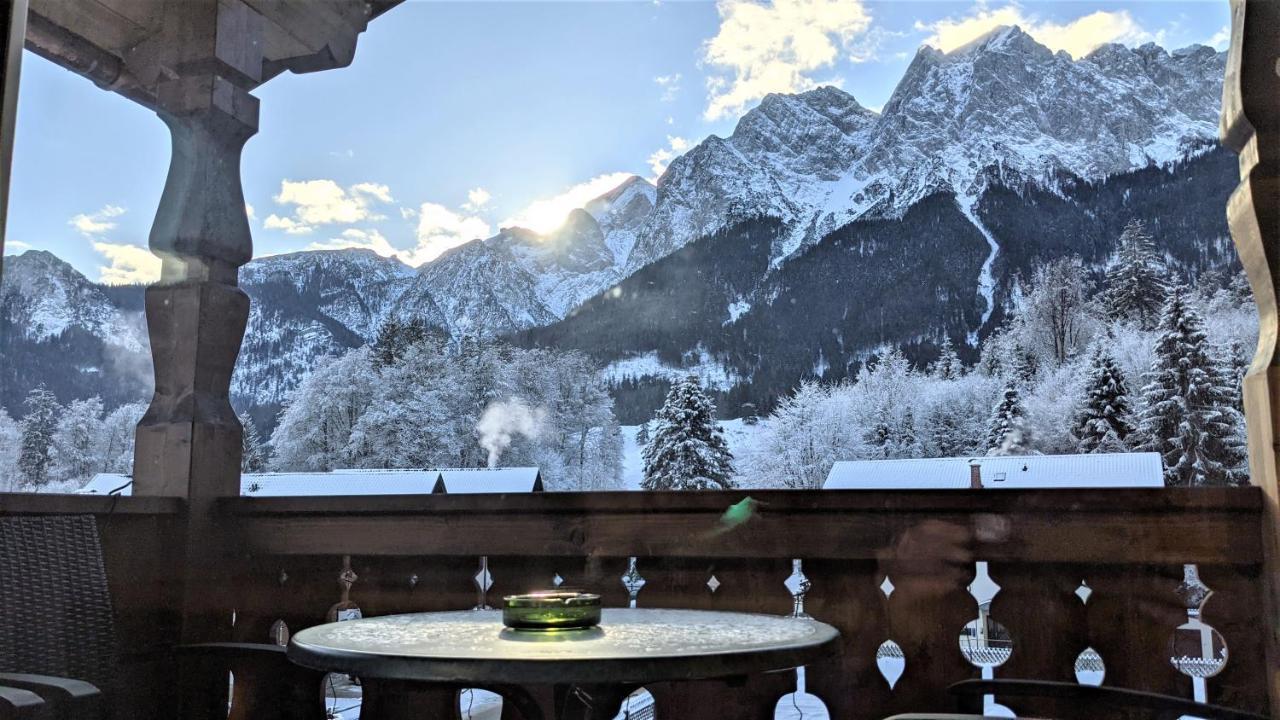 Ferienhaus Wetterstein Grainau Eksteriør bilde