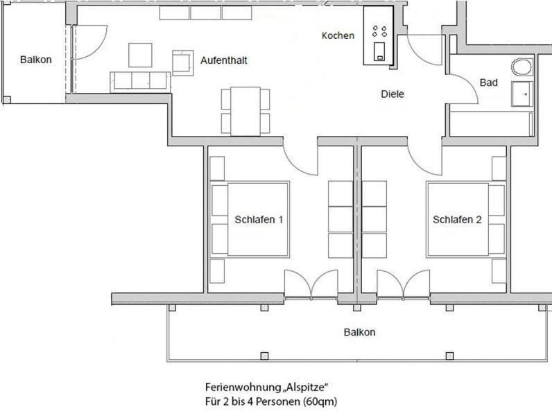 Ferienhaus Wetterstein Grainau Eksteriør bilde